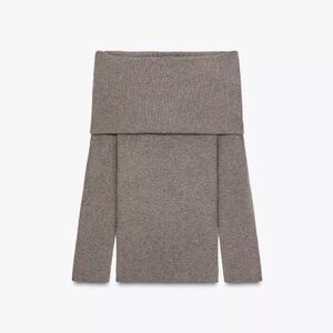 Zara Strapless Knit Top